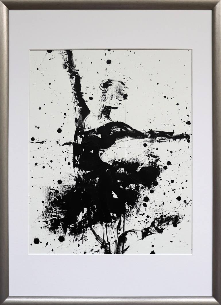 Original Abstract Expressionism Music Painting by Mario Henrique