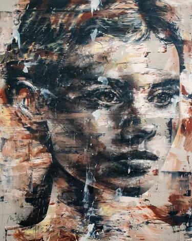 Original Expressionism Portrait Paintings by Mario Henrique