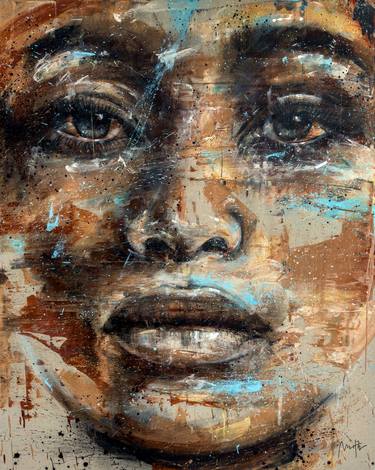 Print of Figurative Portrait Paintings by Mario Henrique