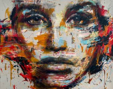 Print of Women Paintings by Mario Henrique