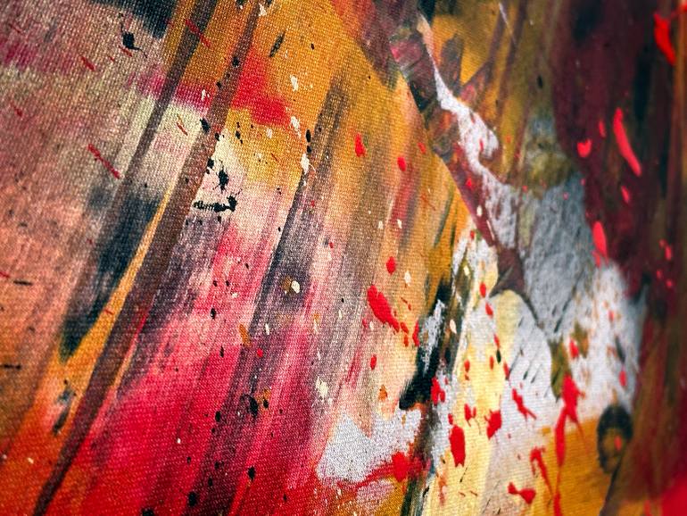 Original Expressionism People Painting by Mario Henrique