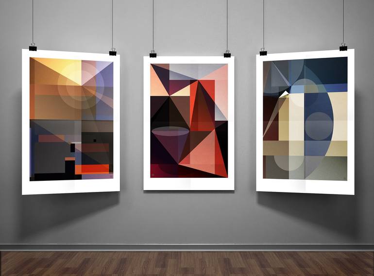 Original Geometric Digital by JACEK TOFIL