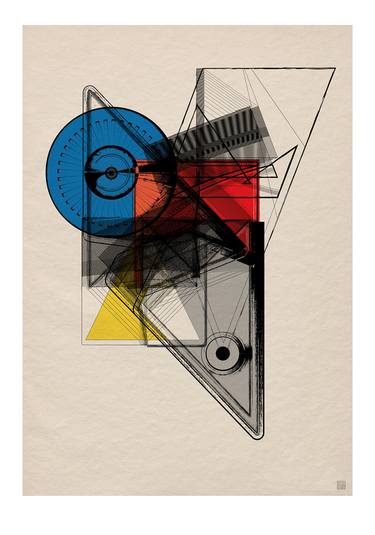 Print of Geometric Digital by JACEK TOFIL