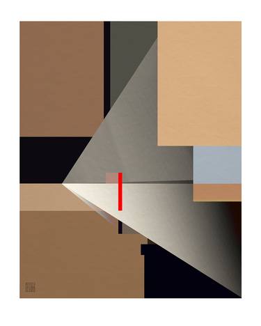 Print of Geometric Digital by JACEK TOFIL