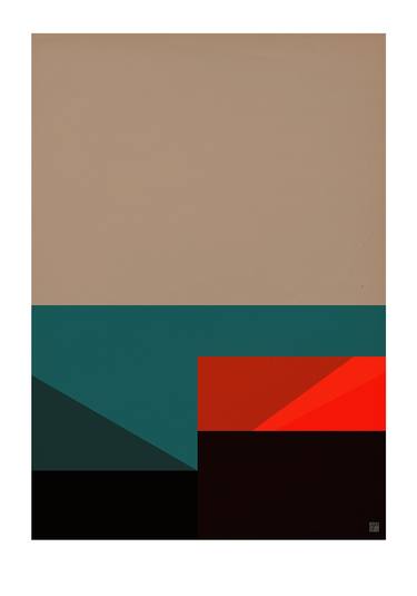 Print of Art Deco Abstract Digital by JACEK TOFIL