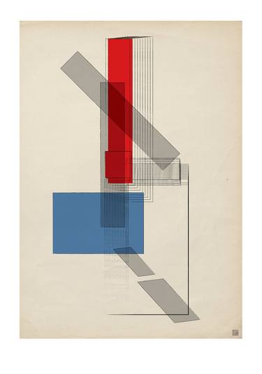 Print of Art Deco Geometric Digital by JACEK TOFIL