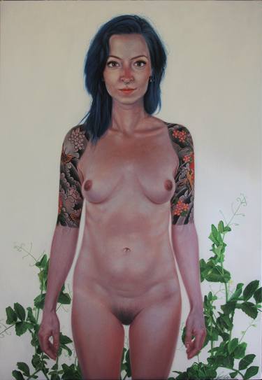 Original Nude Paintings by Vira Yakymchuk
