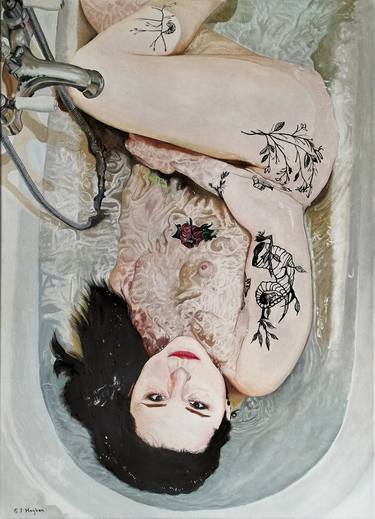 Original Nude Paintings by Gary Hogben
