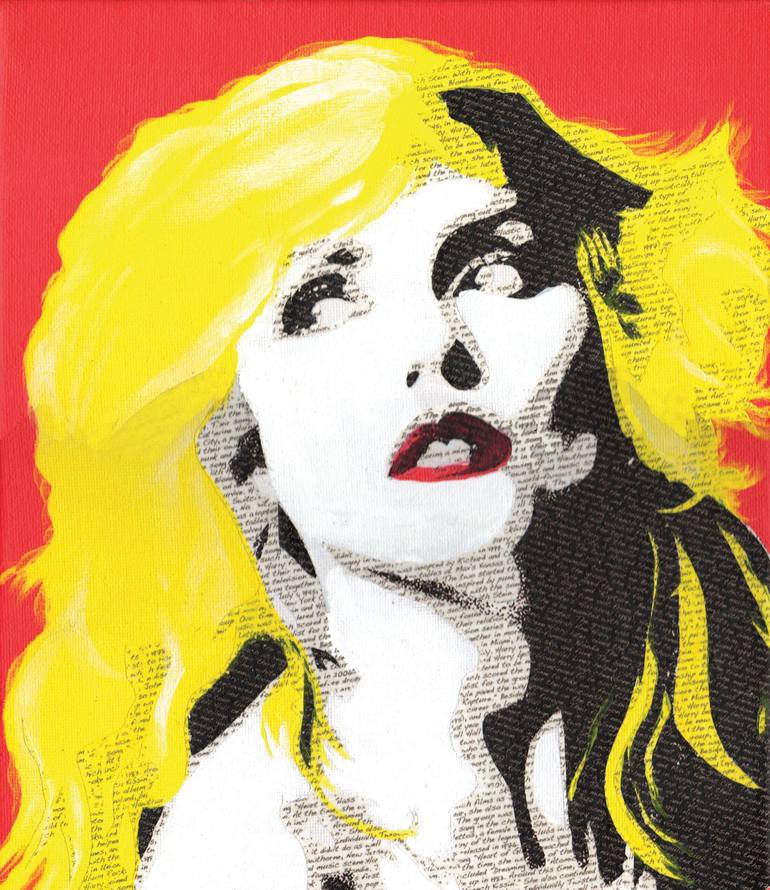 Literally Debbie Harry Collage by Gary Hogben | Saatchi Art