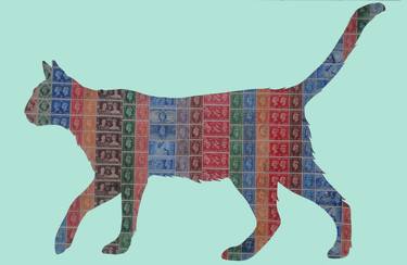 Print of Pop Art Animal Collage by Gary Hogben
