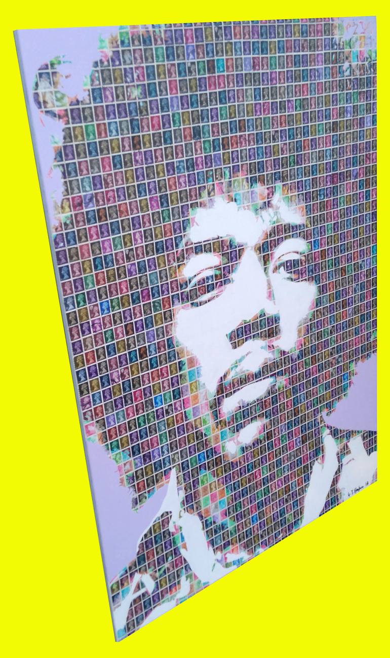 Original Pop Art Celebrity Collage by Gary Hogben