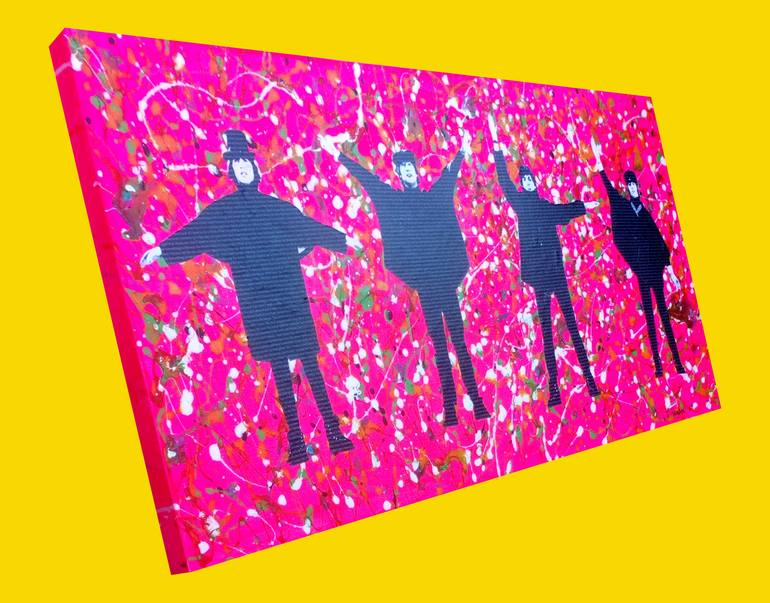 Original Pop Art Pop Culture/Celebrity Collage by Gary Hogben