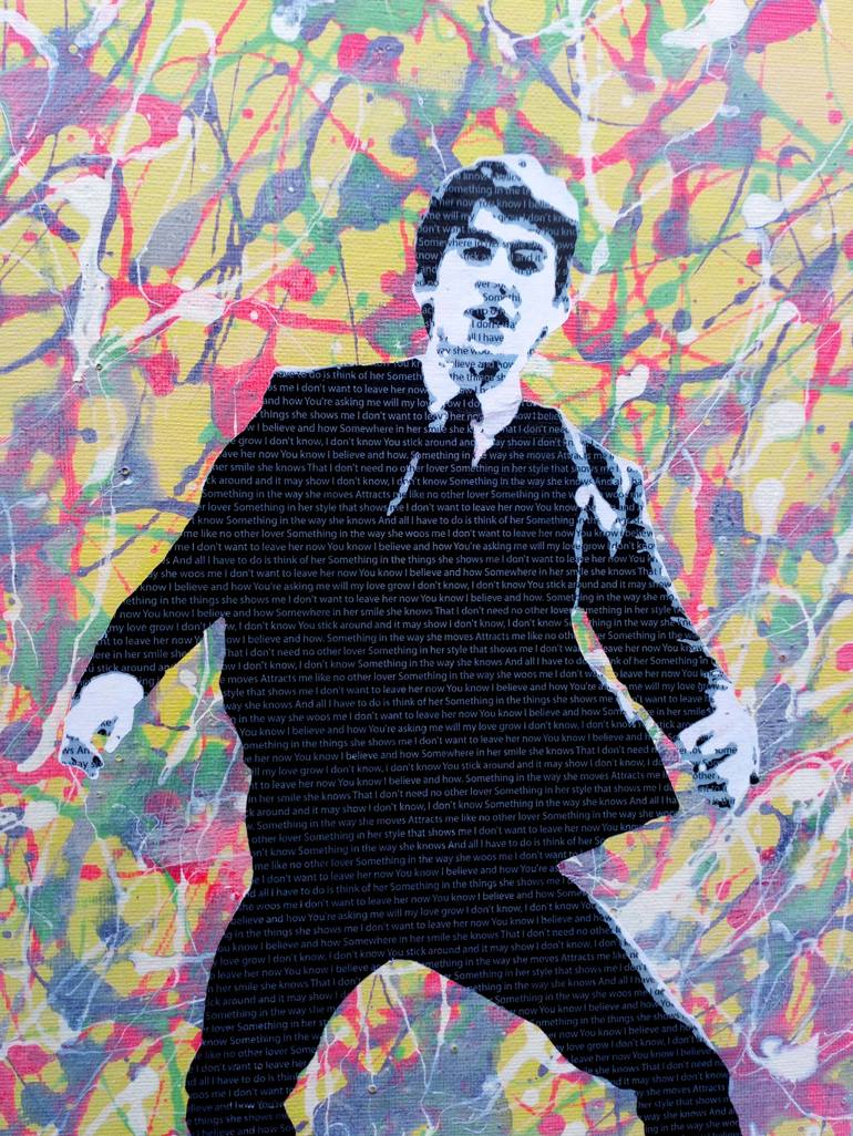 Original Pop Art Celebrity Collage by Gary Hogben