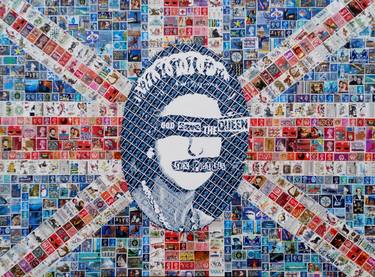 Original Celebrity Collage by Gary Hogben