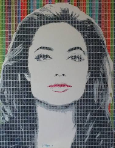 Print of Pop Art Celebrity Collage by Gary Hogben