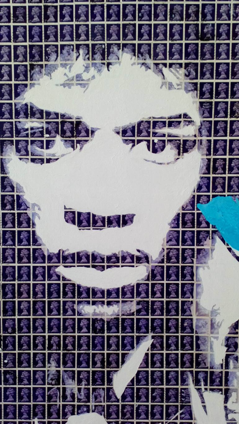 Original Pop Art Pop Culture/Celebrity Collage by Gary Hogben