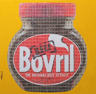 Original Food & Drink Collage by Gary Hogben