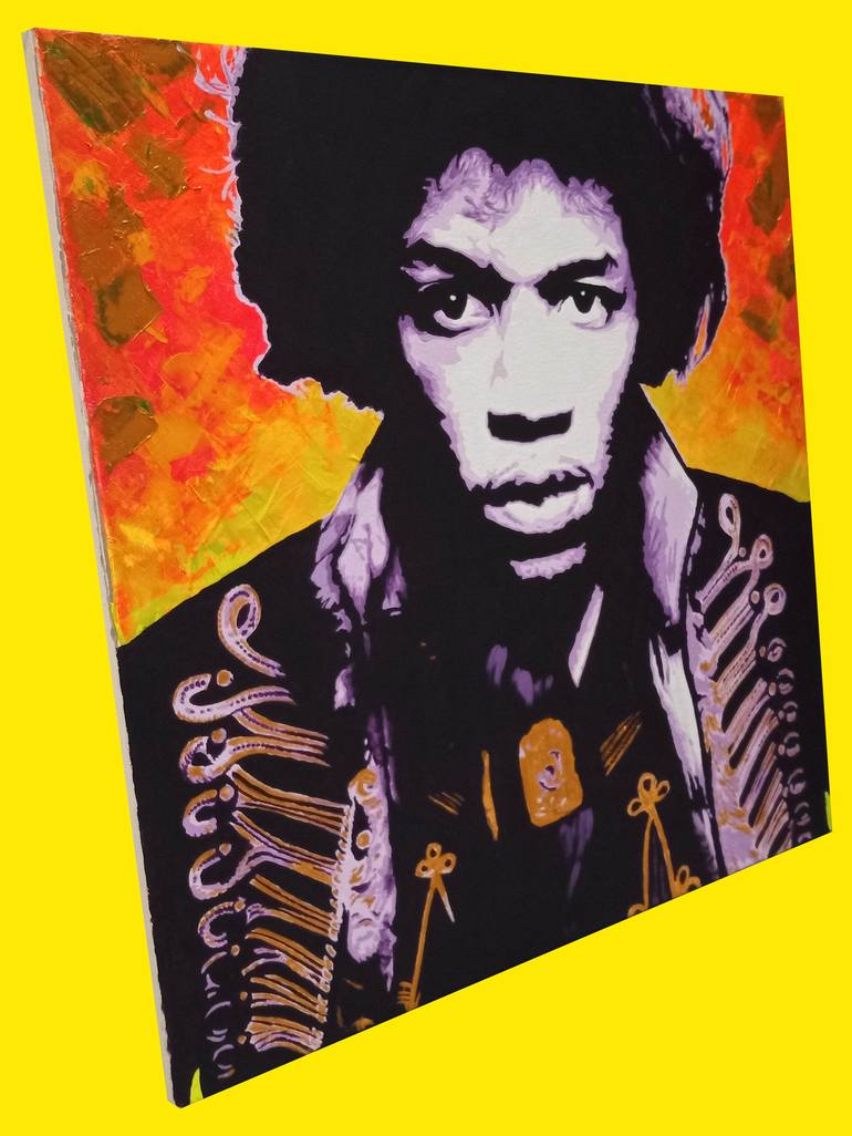 Original Pop Art Celebrity Painting by Gary Hogben