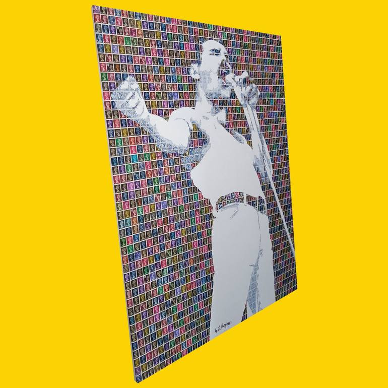 Original Pop Art Celebrity Collage by Gary Hogben