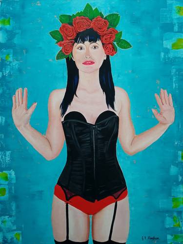 Original Figurative Erotic Paintings by Gary Hogben