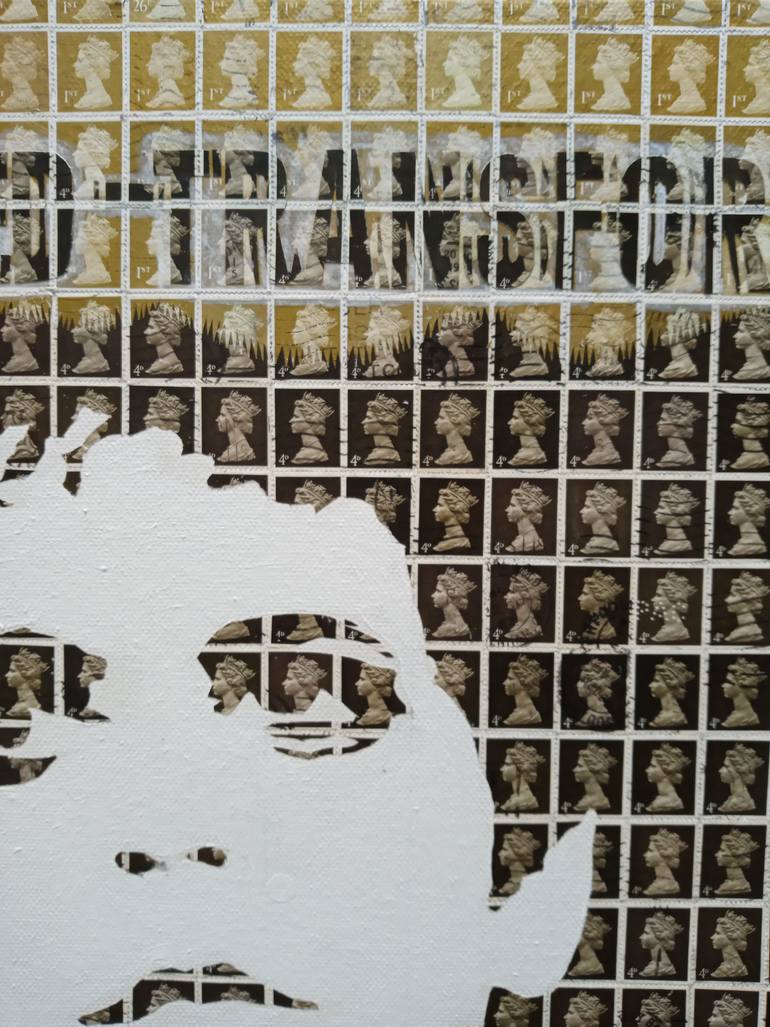 Original Pop Art Celebrity Collage by Gary Hogben