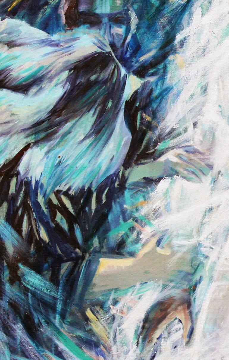 Original Conceptual Men Painting by Nataliya Ishtrikova Artemidy