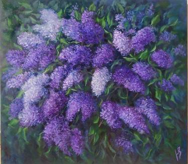 Print of Impressionism Floral Paintings by Nataliya Ishtrikova Artemidy