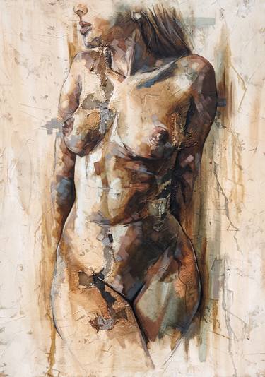 Original Nude Paintings by Francisco Jose Jimenez