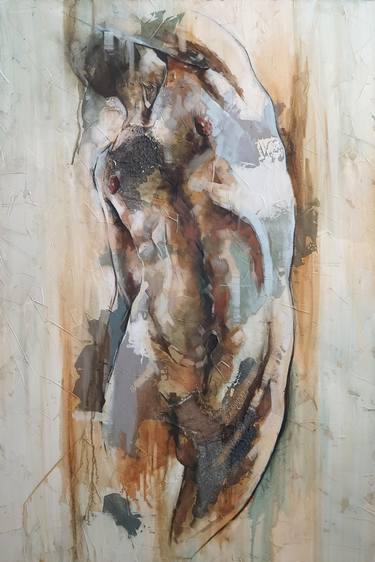 Original Nude Painting by Francisco Jose Jimenez