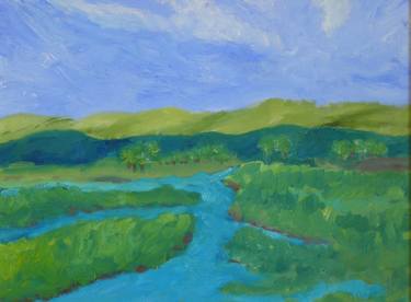 Original Fine Art Landscape Painting by Janet Hendershot