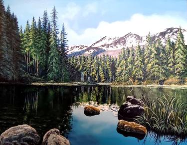 Original Fine Art Landscape Paintings by Markkus Nelrog