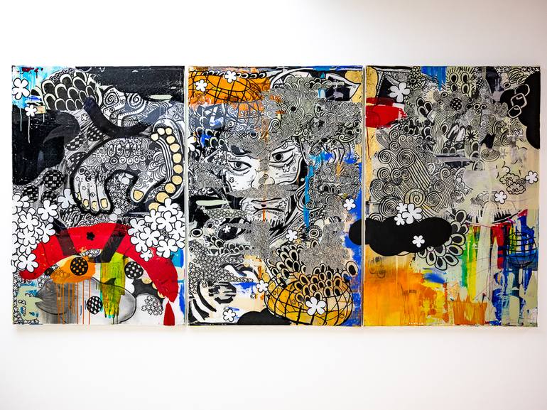 Original Contemporary Other Painting by Lve Wang
