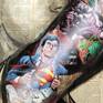 arm sleeve tattoo, comic book art