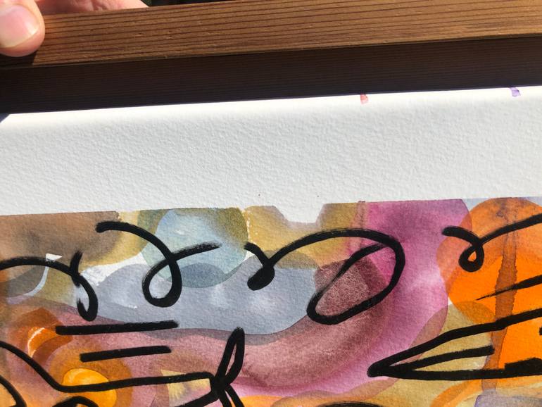 Original Abstract Landscape Painting by Mike Biskup
