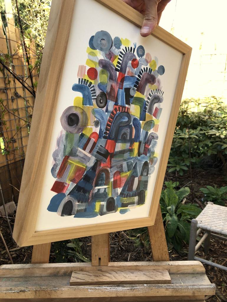 Original Abstract Painting by Mike Biskup