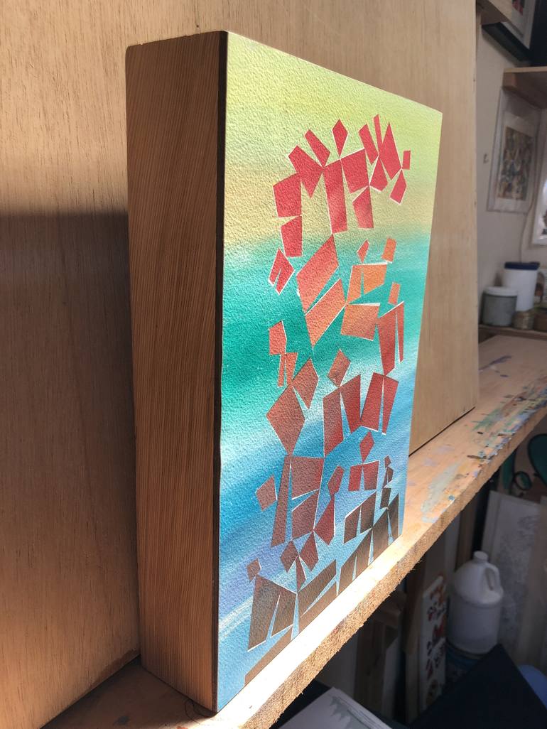 Original Abstract Painting by Mike Biskup