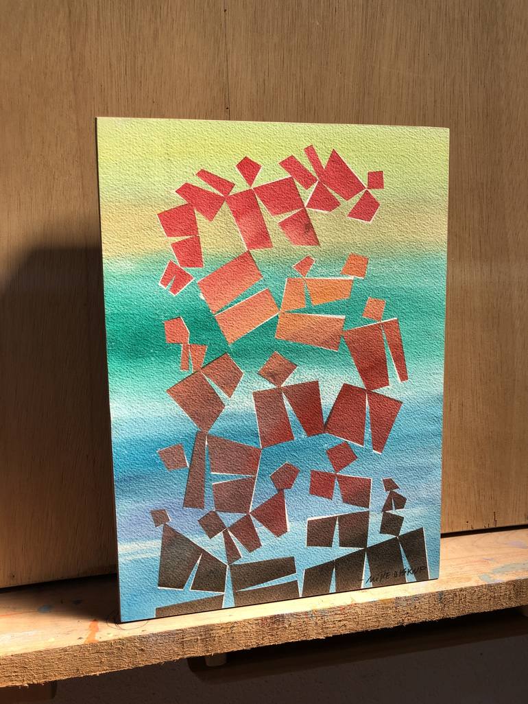 Original Abstract Painting by Mike Biskup