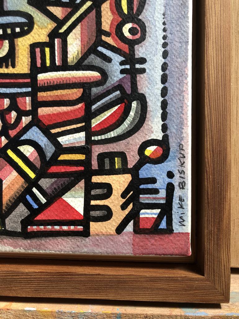 Original Abstract Painting by Mike Biskup