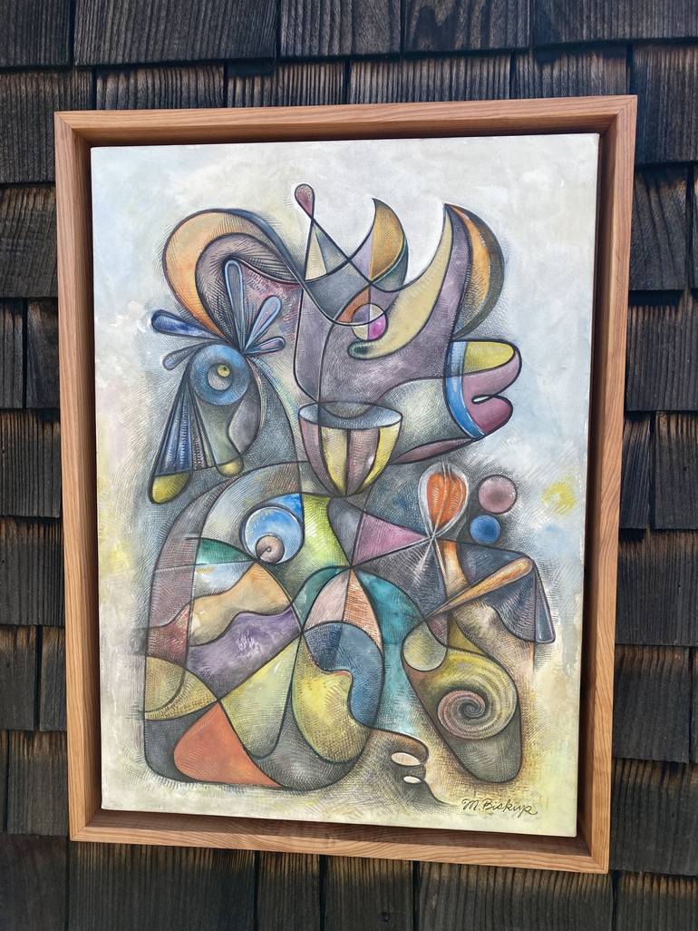 Original Abstract Painting by Mike Biskup