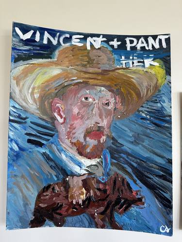 Original Portraiture Pop Culture/Celebrity Painting by Chloe Malyshkin