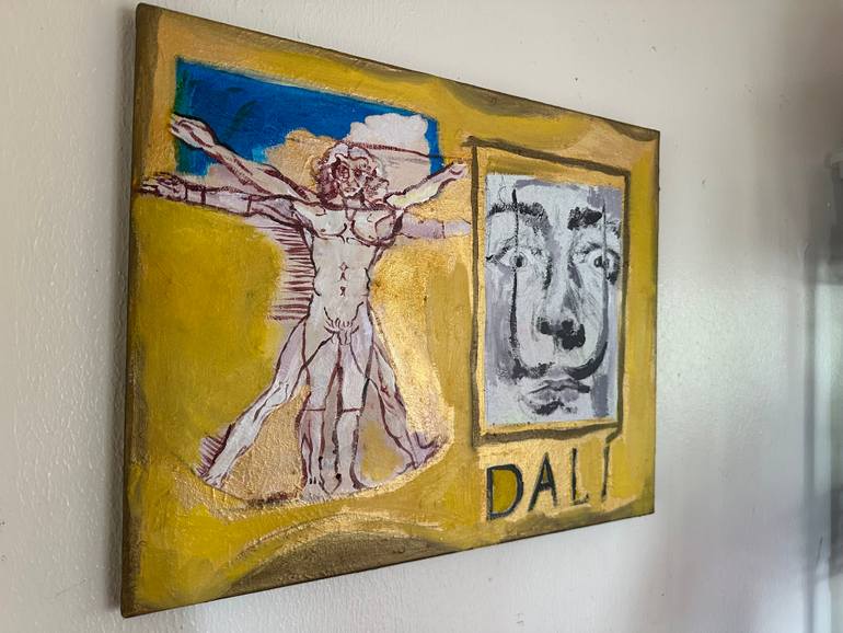 Original Surrealism Pop Culture/Celebrity Painting by Chloe Malyshkin