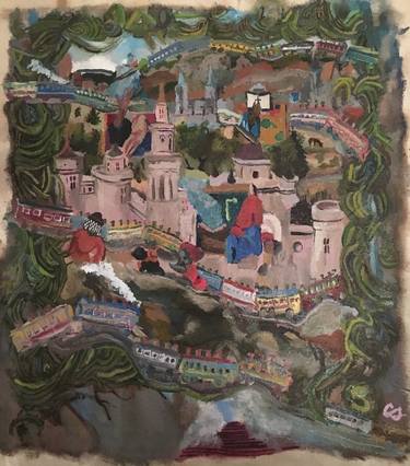 Print of Dada Places Paintings by Chloe Malyshkin