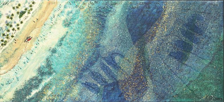Print of Abstract Beach Paintings by Amy Roberts