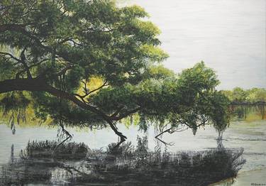 Print of Tree Paintings by Amy Roberts