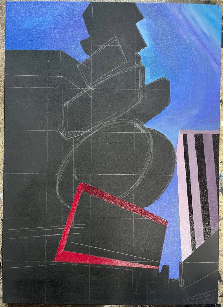 Original Realism Pop Culture/Celebrity Painting by Amy Roberts