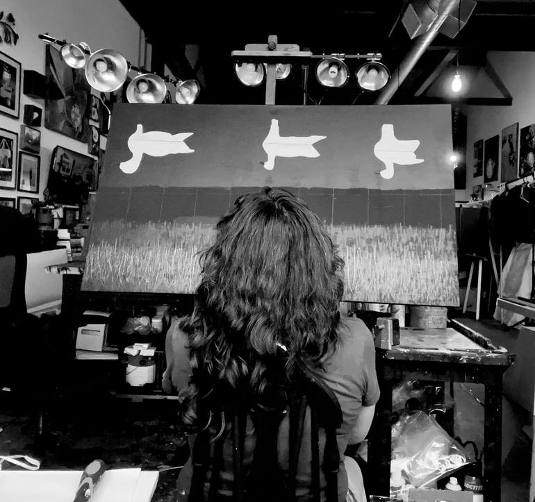 Original Realism Wildlife Painting by Amy Roberts