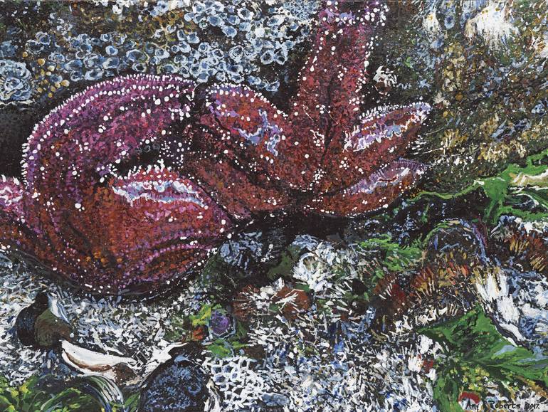 Print of Fine Art Beach Paintings by Amy Roberts