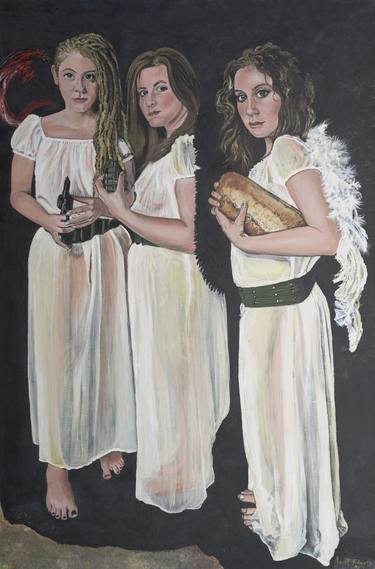 Print of Photorealism Classical mythology Paintings by Amy Roberts