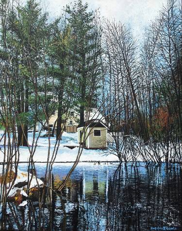 Print of Realism Water Paintings by Amy Roberts