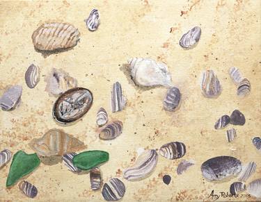 Original Realism Beach Paintings by Amy Roberts